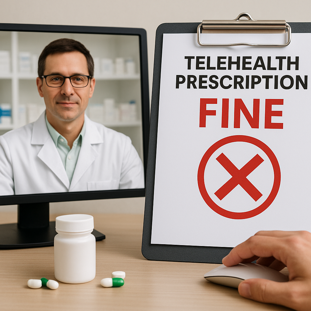 Farmacéutico sancionado por venta telemática de medicamentos sin cumplir normativa