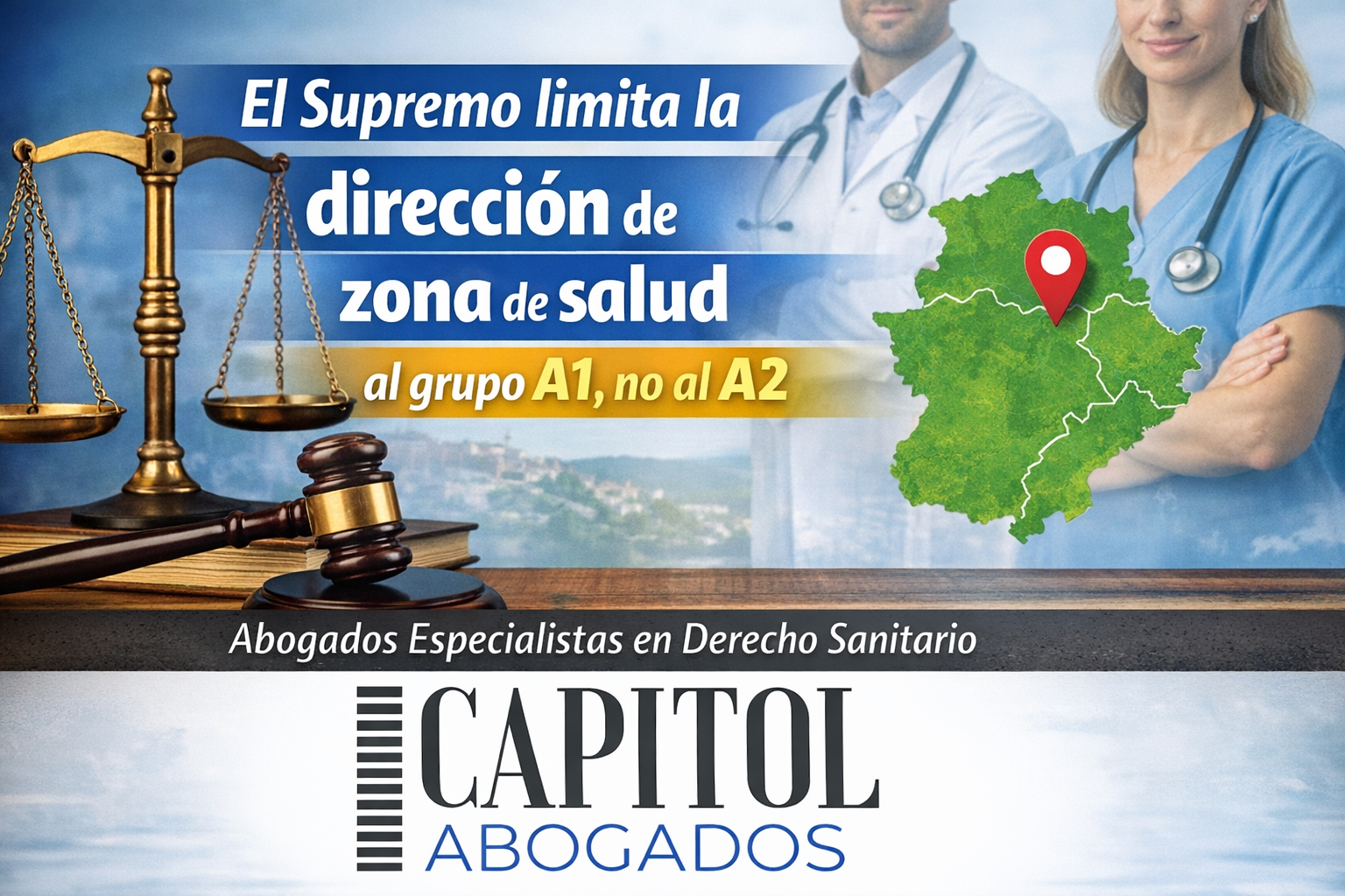 Sentencia del Tribunal Supremo sobre dirección de zona de salud y acceso del grupo A1 frente al grupo A2 en atención primaria